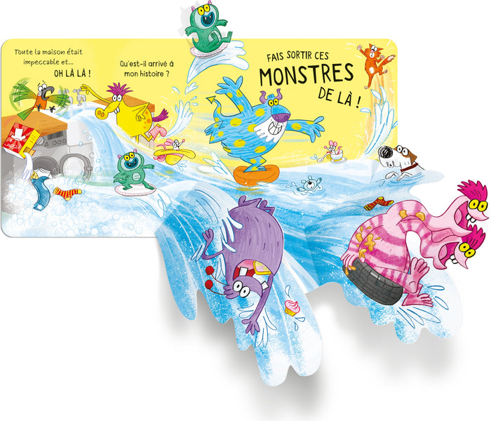 Fais sortir ces monstres de là ! - Mon drôle de pop-up