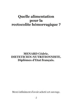 Quelle alimentation pour la rectocolite hémorragique ?