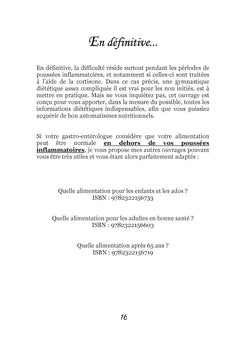 Quelle alimentation pour la rectocolite hémorragique ?