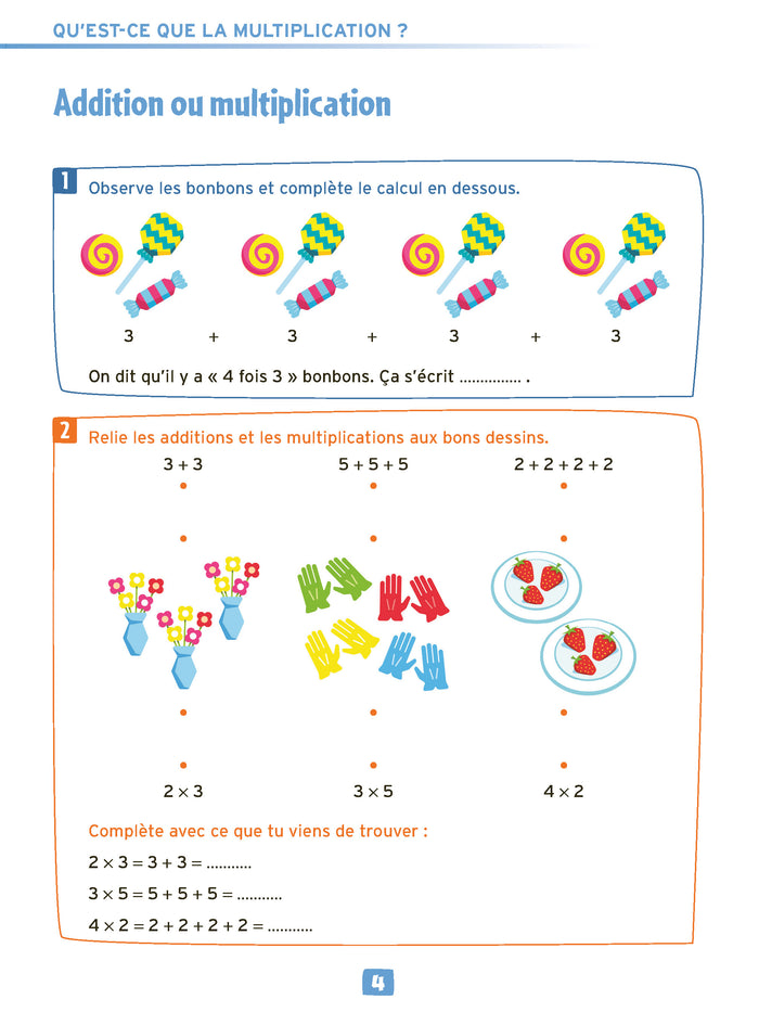 Des jeux pour apprendre les tables de multiplication