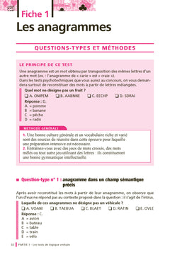 L'intégrale des Tests Psychotechniques - Méthodes et entraînements