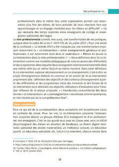 Le coenseignement en pratique