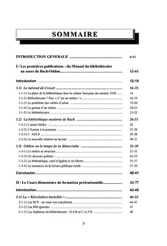 L'ABF, ses manuels et le métier de bibliothécaire