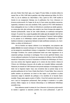 L'ABF, ses manuels et le métier de bibliothécaire