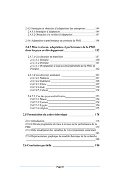Performance de l'entreprise