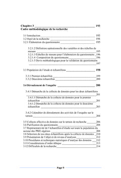 Performance de l'entreprise