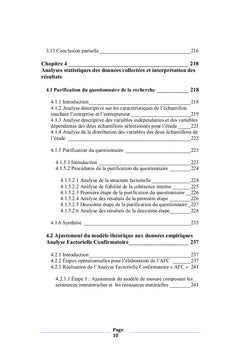 Performance de l'entreprise