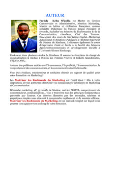 Maîtriser les rudiments du marketing