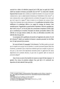 Les "BCR", outil global pour les entreprises