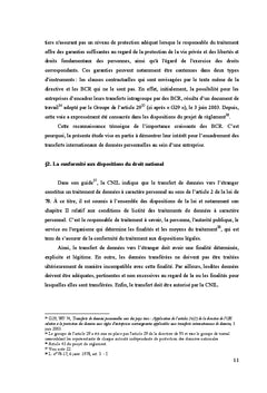 Les "BCR", outil global pour les entreprises