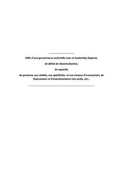 Les défis de la mise en application de la Loi relative à l'eau en RDC
