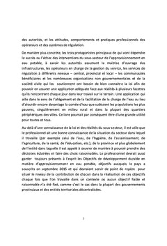 Les défis de la mise en application de la Loi relative à l'eau en RDC