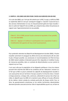 Les défis de la mise en application de la Loi relative à l'eau en RDC