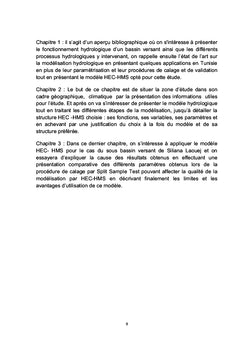 Application du modèle hydrologique HEC-HMS sur la moyenne Medjerda