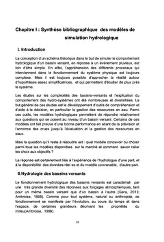 Application du modèle hydrologique HEC-HMS sur la moyenne Medjerda