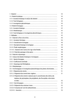 Pteridophytes du sud-est de la cote d'Ivoire