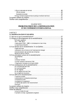 Economie politique de la mondialisation