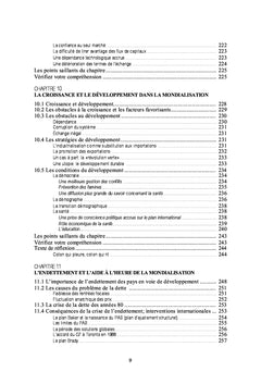 Economie politique de la mondialisation