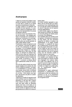 Réalisation d'un programme de logement social à Marseille