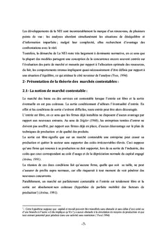 Contestabilite et concurrence de l'industrie bancaire: le cas Tunisien