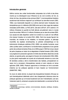 Impacts des pratiques agricoles et d'orpaillage