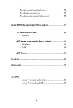 Angoisse et expérience de la perte dans la pathologie état-limite