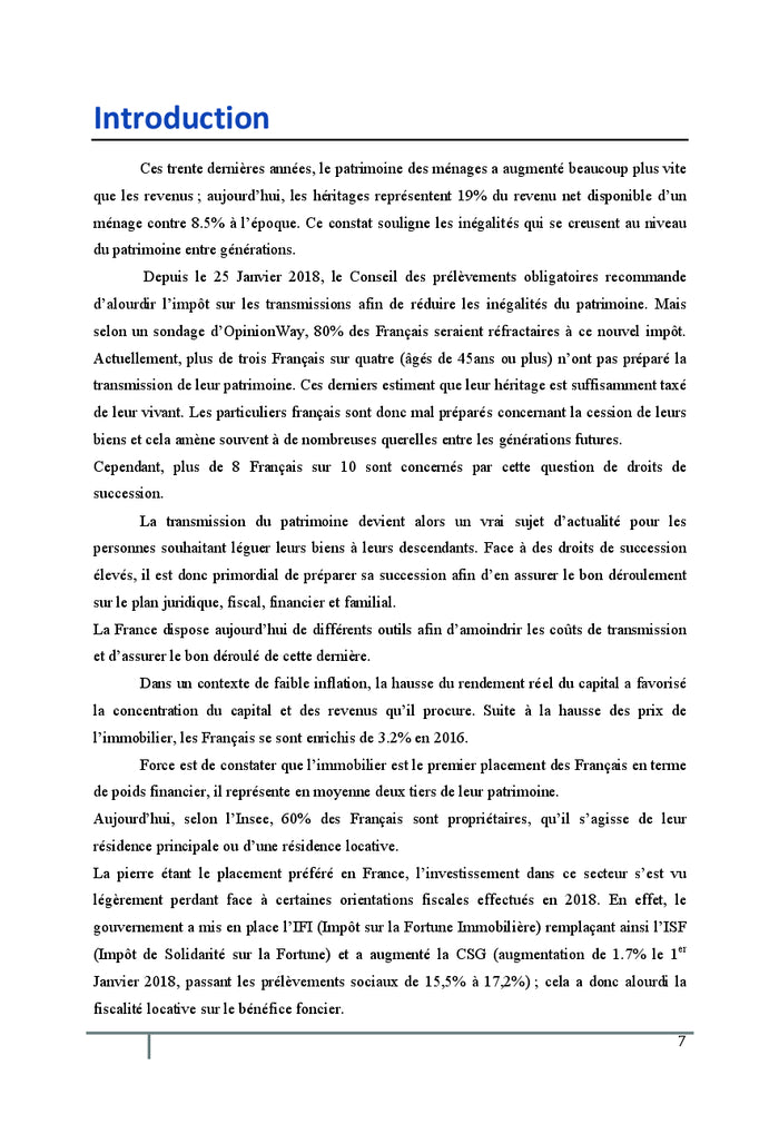 SCI et Transmission Patrimoniale