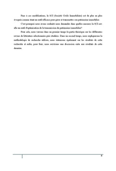 SCI et Transmission Patrimoniale