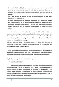 SCI et Transmission Patrimoniale