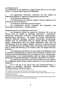 La dynastie d'Andriatomambe