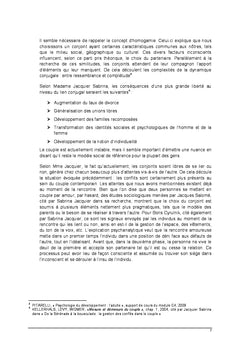 Interactions conjugales et transmissions intergénérationnelles