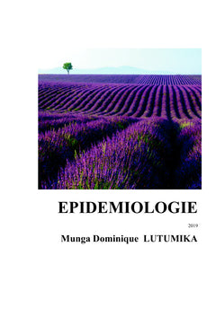 Éléments épidémiologiques en santé publique
