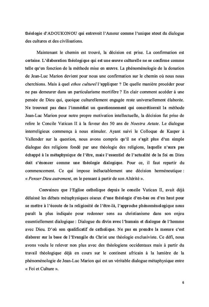 " Du moment vodun" au "moment chrétien" de Dieu