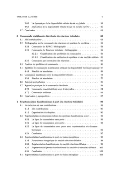Approche thermodynamique pour la commande d'un système non linéaire
