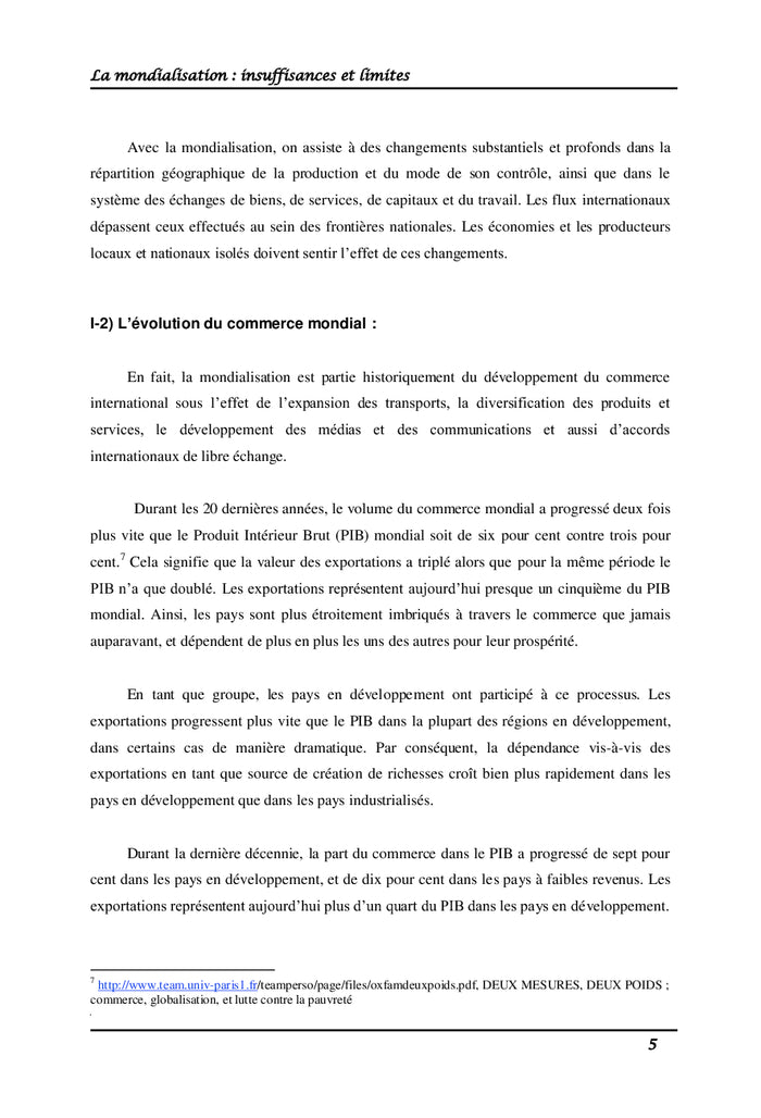 Le Commerce Equitable