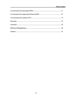 Stress du cuivre sur Atriplex halimus