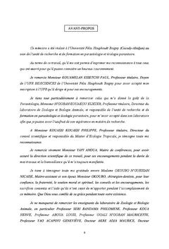 Schistosomiase urinaire dans la localite d'Ahoue (cote d'Ivoire)