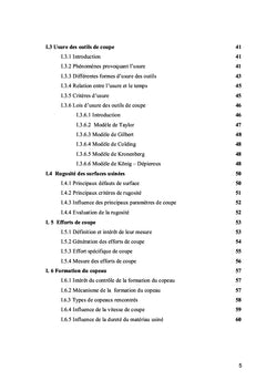 Etude du comportement des outils CBN et céramiques en usinage dur