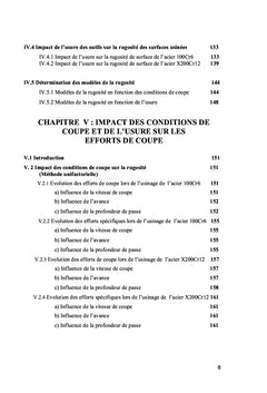 Etude du comportement des outils CBN et céramiques en usinage dur