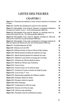 Etude du comportement des outils CBN et céramiques en usinage dur