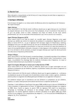 Management des risques chimiques dans le cadre de la pénibilité