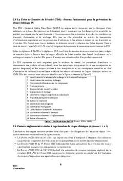 Management des risques chimiques dans le cadre de la pénibilité