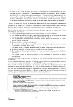 Management des risques chimiques dans le cadre de la pénibilité