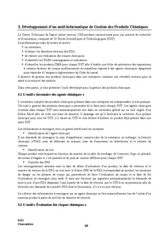 Management des risques chimiques dans le cadre de la pénibilité