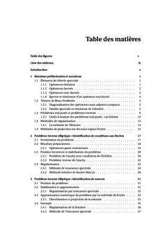 Sur Quelques Methodes Iteratives Appliquees A Certains Prob. Inverses