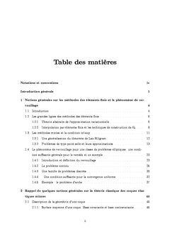 Le verrouillage numérique rencontré dans les coques minces