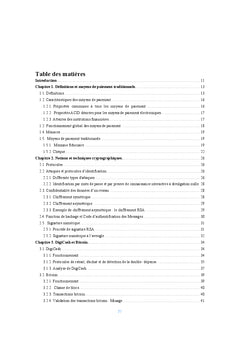 Etude comparative des moyens de paiement