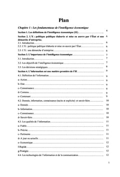 Intelligence économique