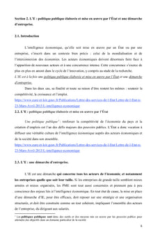 Intelligence économique