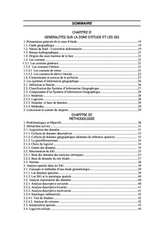 Approche SIG pour l'analyse spatio-temporelle de la pollution marine